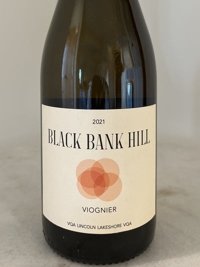 Black Bank Hill 2021 Estate Vineyard Viognier, Lincoln Lakeshore VQA